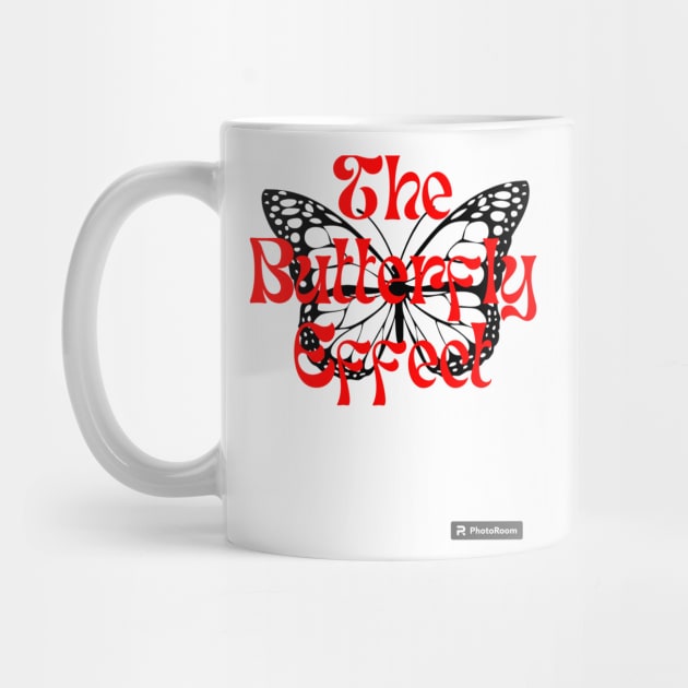 The Butterfly Effect Red by WhiteTeeRepresent